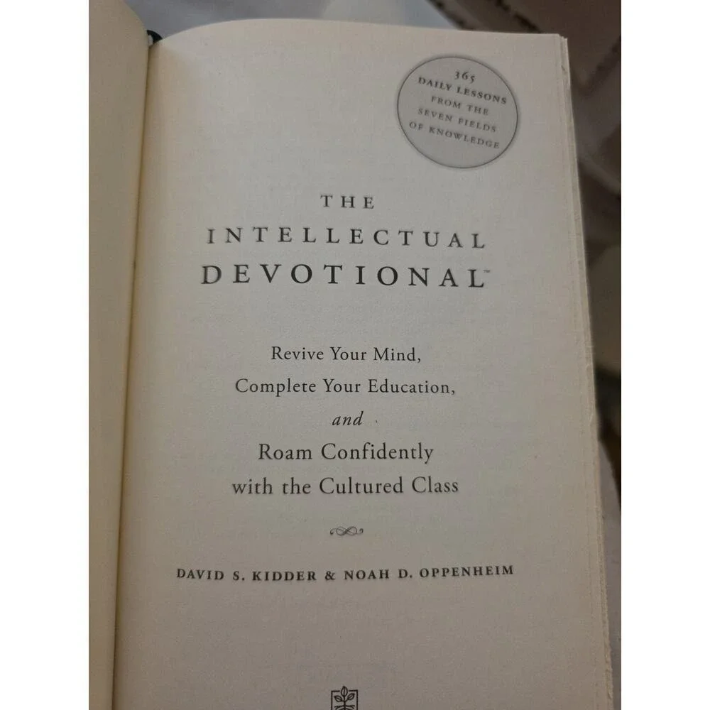 The Intellectual Devotional: Revive Your Mind, Complete Your‎ Education